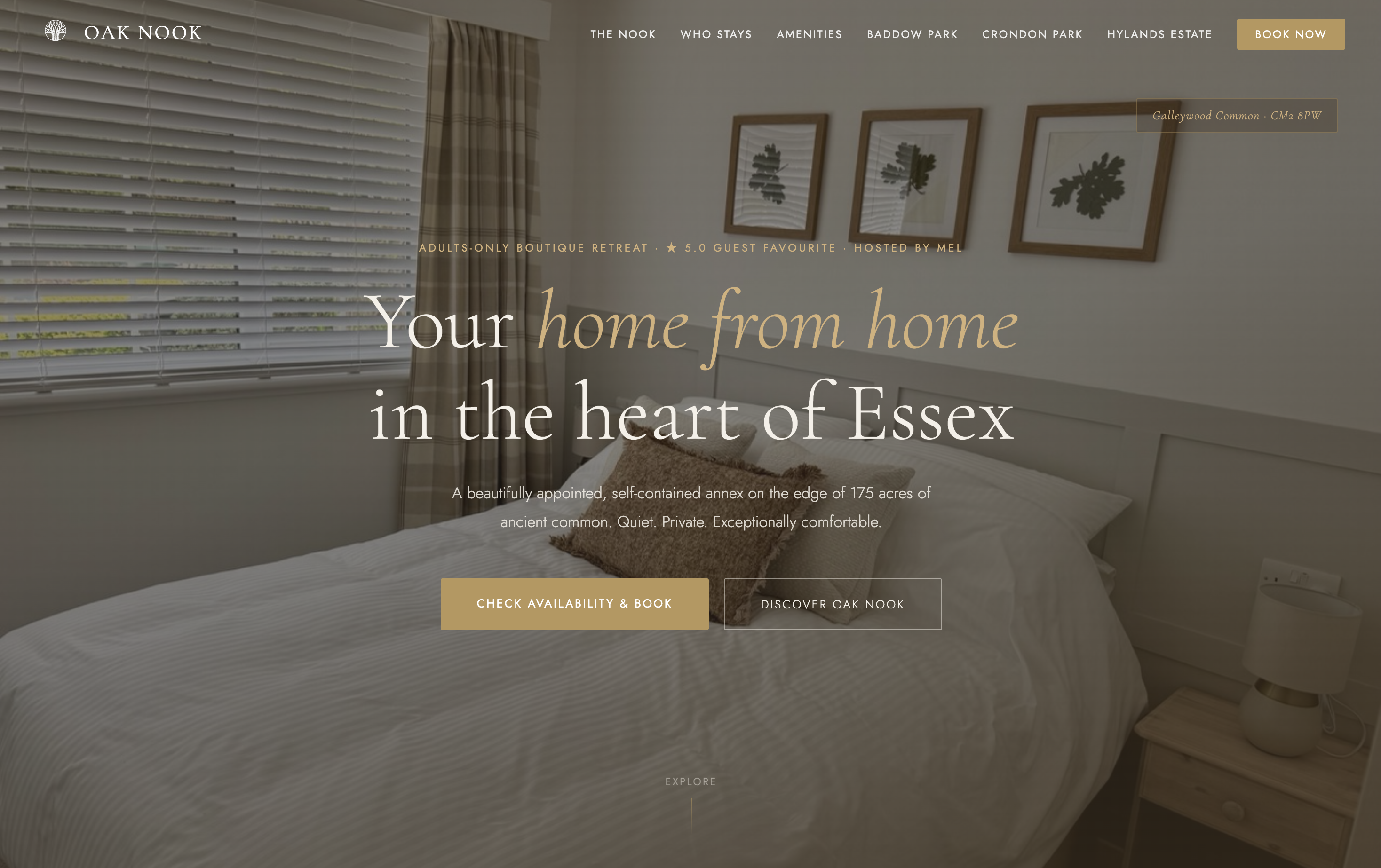 oak nook holiday let airbnb